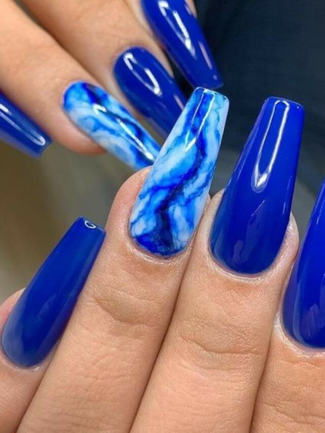 10 Blue Nail Ideas That Prove It's Next Big Shade